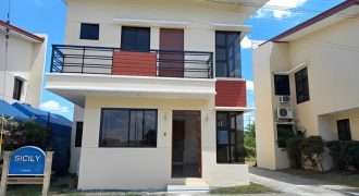 Sicily, Single- Attached House and Lot in Sterling Residences One at BRGY. Sabang, Naic Cavite